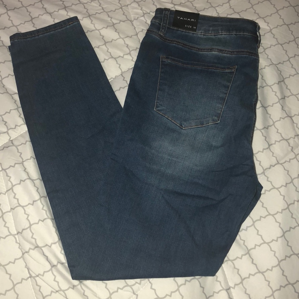 Tahari jeans!